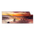 Textil Ersatzdruck Sonnenuntergang Am Strand Mit Felsen Panorama Produktvorschau Frontal