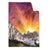 Textil Ersatzdruck Sonnenuntergang In Den Bergen Hochformat Produktvorschau Frontal