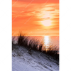 Textil Ersatzdruck Sonnenuntergang Mit Duene Und Meer Hochformat Motivvorschau