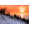 Textil Ersatzdruck Sonnenuntergang Mit Duene Und Meer Querformat Motivvorschau