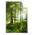 Textil Ersatzdruck Sonniger Morgen Im Wald Hochformat Produktvorschau Frontal