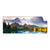 Textil Ersatzdruck Sonniger Tag Am Bergsee Panorama Produktvorschau Frontal