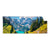 Textil Ersatzdruck Sonniger Tag Am Gletscher Panorama Produktvorschau Frontal