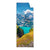 Textil Ersatzdruck Sonniger Tag Am Gletscher Schmal Produktvorschau Frontal