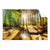Textil Ersatzdruck Sonniger Wald Querformat Produktvorschau Frontal