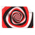 Textil Ersatzdruck Spirale In Rot Weiss Schwarz Querformat Produktvorschau Frontal