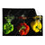 Textil Ersatzdruck Spritzer Von Paprika Beim Fallen Ins Wasser Querformat Produktvorschau Frontal