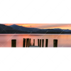 Textil Ersatzdruck Steg In Den Sonnenuntergang Panorama Motivvorschau