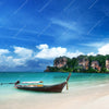 Textil Ersatzdruck Strand In Thailand Quadrat Motivvorschau