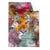 Textil Ersatzdruck Tiger Blumen Hochformat Produktvorschau Frontal