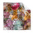 Textil Ersatzdruck Tiger Blumen Quadrat Produktvorschau Frontal