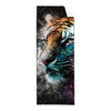 Textil Ersatzdruck Tiger Im Farbrausch Schmal Produktvorschau Frontal