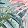 Textil Ersatzdruck Tropische Blaetter In Pastellfarben Panorama Zoom