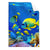 Textil Ersatzdruck Tropische Unterwasserwelt Hochformat Produktvorschau Frontal