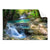 Textil Ersatzdruck Tropischer Wasserfall Querformat Produktvorschau Frontal