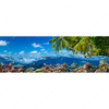 Textil Ersatzdruck Tropisches Inselparadies Panorama Motivvorschau