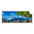 Textil Ersatzdruck Tropisches Inselparadies Panorama Produktvorschau Frontal