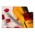Textil Ersatzdruck Violine Rose Querformat Produktvorschau Frontal