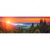 Textil Ersatzdruck Wald Bei Sonnenuntergang Panorama Motivvorschau