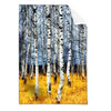 Textil Ersatzdruck Wald Mit Birkenbaeumen Hochformat Produktvorschau Frontal