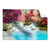 Textil Ersatzdruck Wald Wasserfall No 3 Querformat Produktvorschau Frontal