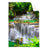 Textil Ersatzdruck Wald Wasserfall No 6 Hochformat Produktvorschau Frontal