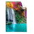 Textil Ersatzdruck Wald Wasserfall No 7 Hochformat Produktvorschau Frontal