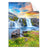 Textil Ersatzdruck Wasserfall Bei Sonnenuntergang Hochformat Produktvorschau Frontal