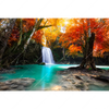 Textil Ersatzdruck Wasserfall Im Wald Querformat Motivvorschau