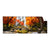 Textil Ersatzdruck Wasserfall In Herbstlandschaft Panorama Produktvorschau Frontal