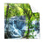 Textil Ersatzdruck Wasserfall In Mexiko Quadrat Produktvorschau Frontal