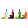 Textil Ersatzdruck Wein In Flaschen Und Glaesern Panorama Motivvorschau