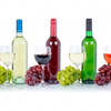 Textil Ersatzdruck Wein In Flaschen Und Glaesern Querformat Motivvorschau