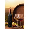 Textil Ersatzdruck Wein Toscana Hochformat Motivvorschau