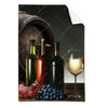 Textil Ersatzdruck Wein Trauben Hochformat Produktvorschau Frontal