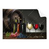 Textil Ersatzdruck Wein Trauben Querformat Produktvorschau Frontal