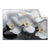Textil Ersatzdruck Weisse Orchideen Querformat Produktvorschau Frontal