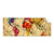 Textil Ersatzdruck Weltkarte Retro Bunt Panorama Produktvorschau Frontal