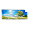 Textil Ersatzdruck Wiese Mit Bluehendem Baum Panorama Produktvorschau Frontal