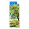 Textil Ersatzdruck Wiese Mit Bluehendem Baum Schmal Produktvorschau Frontal