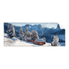 Textil Ersatzdruck Winteridylle In Den Bergen Panorama Produktvorschau Frontal