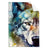 Textil Ersatzdruck Wolf Mit Bunten Farbspritzern No 2 Hochformat Produktvorschau Frontal
