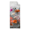 Textil Ersatzdruck Zarte Mohnblumen Im Wind Schmal Produktvorschau Frontal