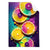 Textil Ersatzdruck Zitronen Neon Farbe Hochformat Produktvorschau Frontal
