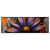 Xxl Wandbild Abstrakte Blume In Orange Lila Panorama Produktvorschau Frontal