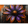 Xxl Wandbild Abstrakte Blume In Orange Lila Querformat Motivvorschau