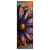 Xxl Wandbild Abstrakte Blume In Orange Lila Schmal Produktvorschau Frontal