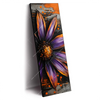 Xxl Wandbild Abstrakte Blume In Orange Lila Schmal Produktvorschau Seitlich