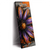 Xxl Wandbild Abstrakte Blume In Orange Lila Schmal Produktvorschau Seitlich