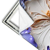 Xxl Wandbild Abstrakte Blumenformen Hochformat Materialvorschau